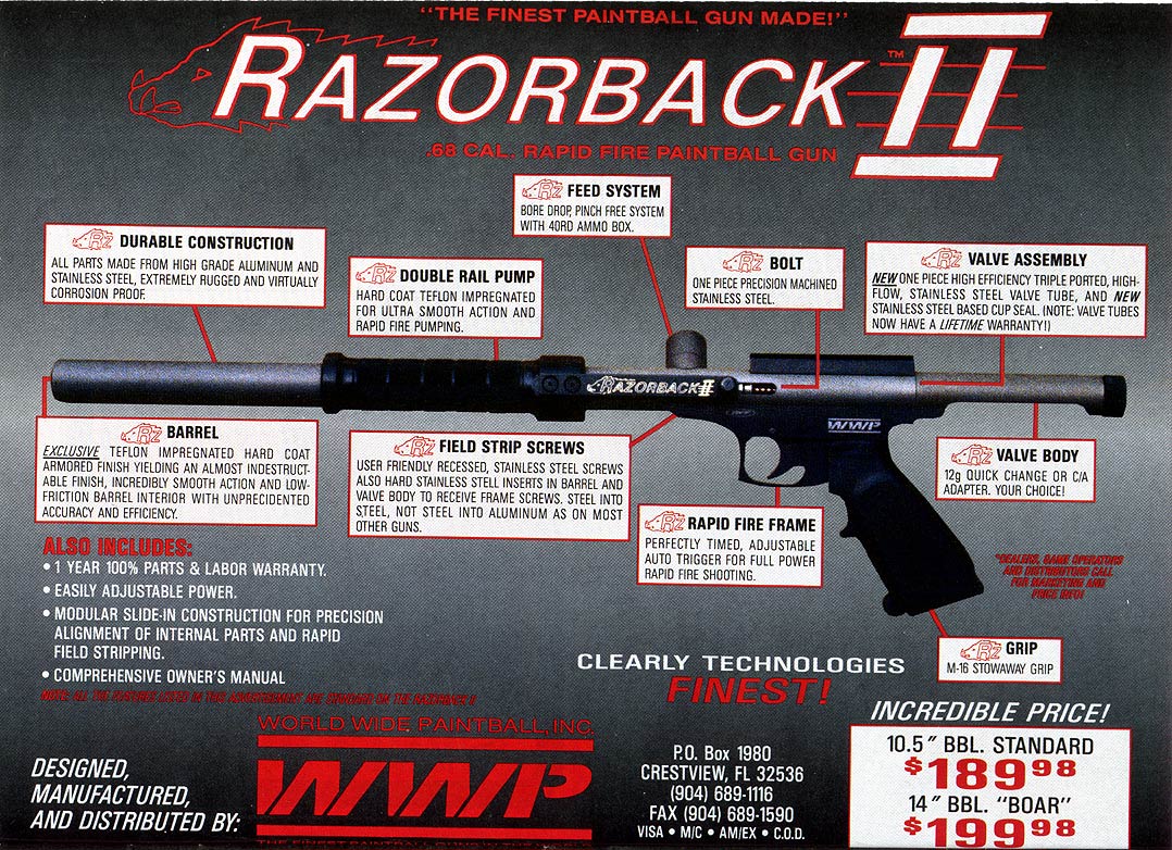 Wwp Razorback VintageRex.com